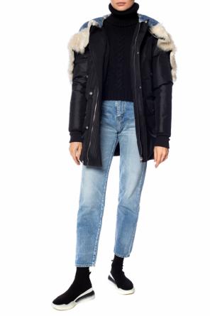 Fur-trimmed jacket, zdjęcie 2 Fur-trimmed jacket od Rick Owens